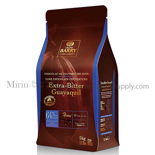 Cacao Barry Extra Bitter Guayaquil 64% ( Dark ) - Mirin Bakery Supply ...